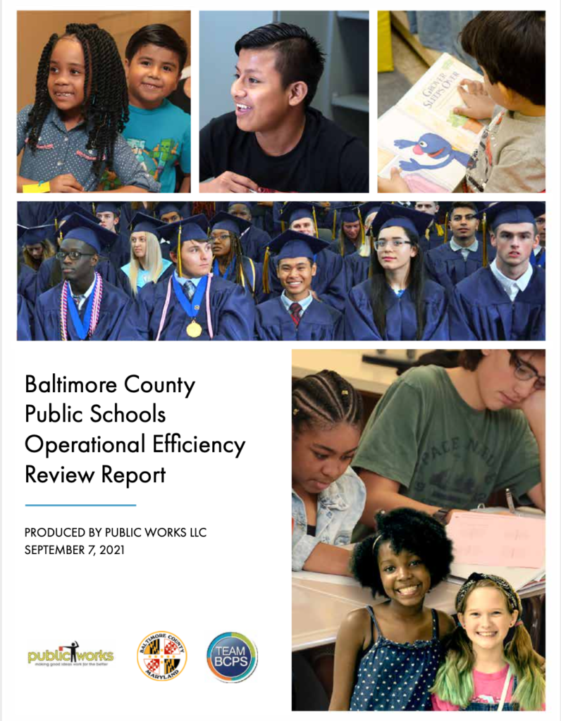 Baltimore County Public Schools Operational Efficiency Review Report