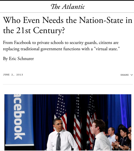 Who Even Needs the Nation-State in the 21st Century